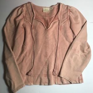 Maeve Anthropologie top long sleeve